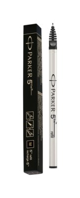 Parker 5THTM Refill - Black medium nib